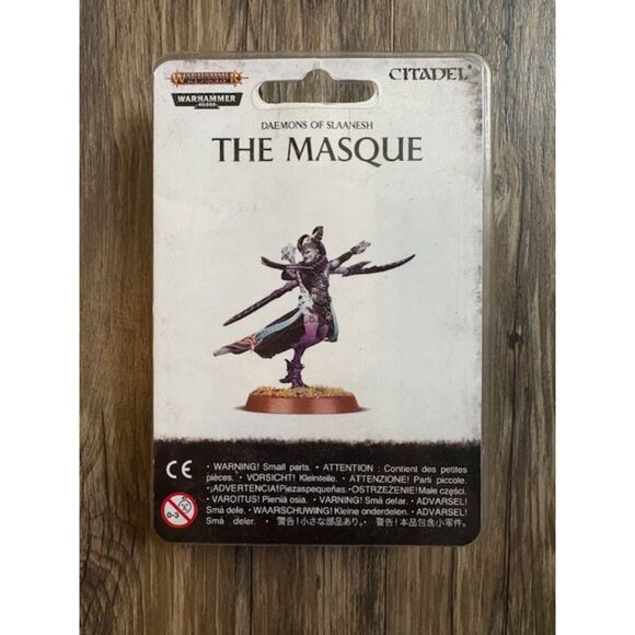 NIB OOP Warhammer 40k Deamons of Slaanesh The Masque Citadel Games Workshop - Picture 1 of 2